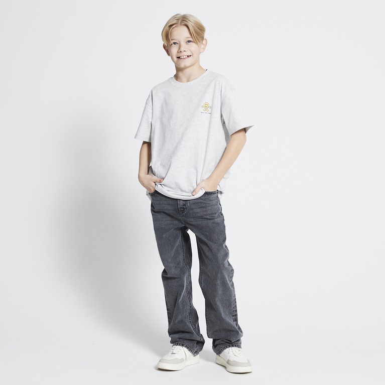 Printed tee "Wilson" Grey melange 4